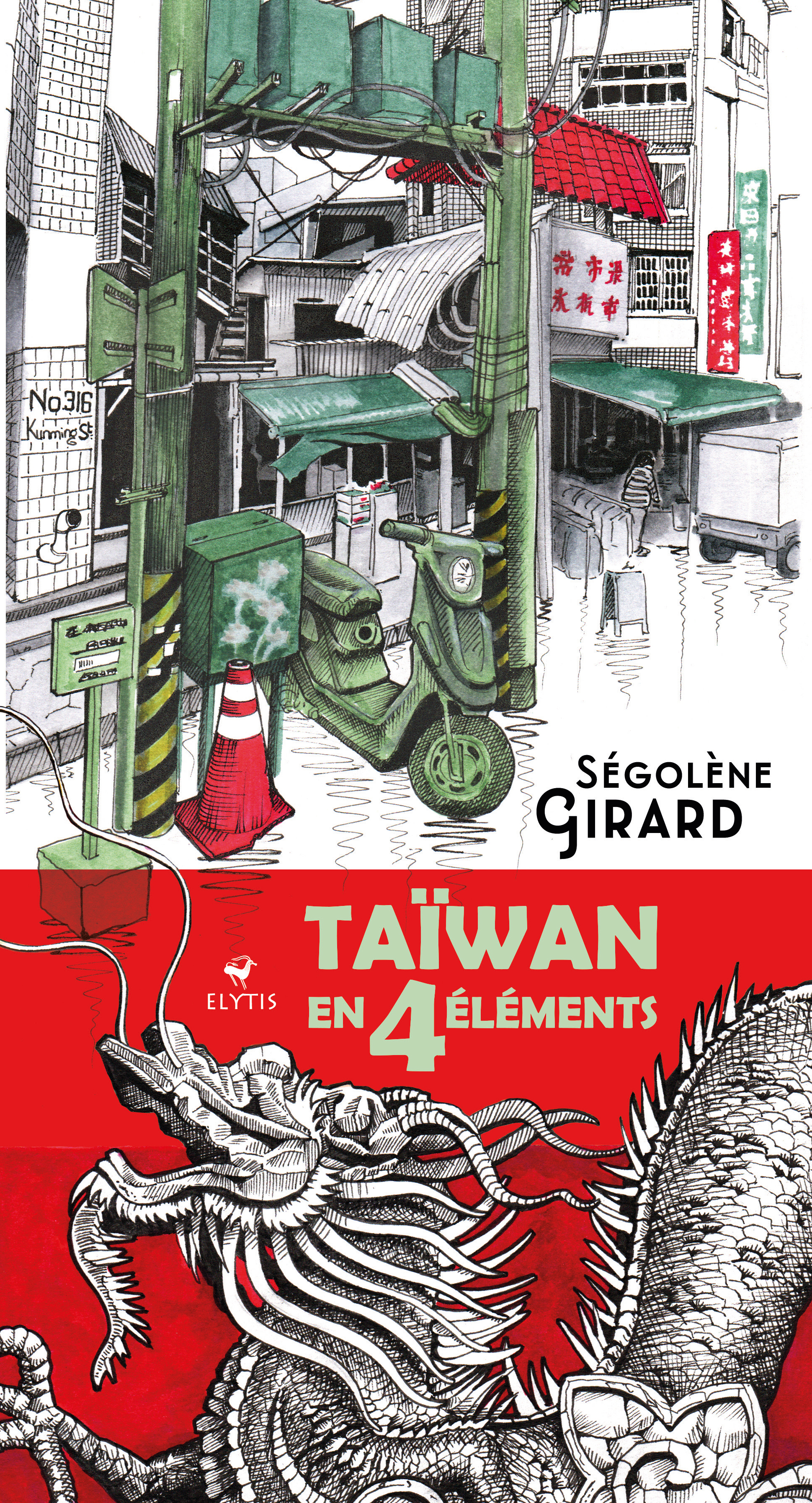 Couverture Taïwan en 4 éléments de Ségolène Girard.