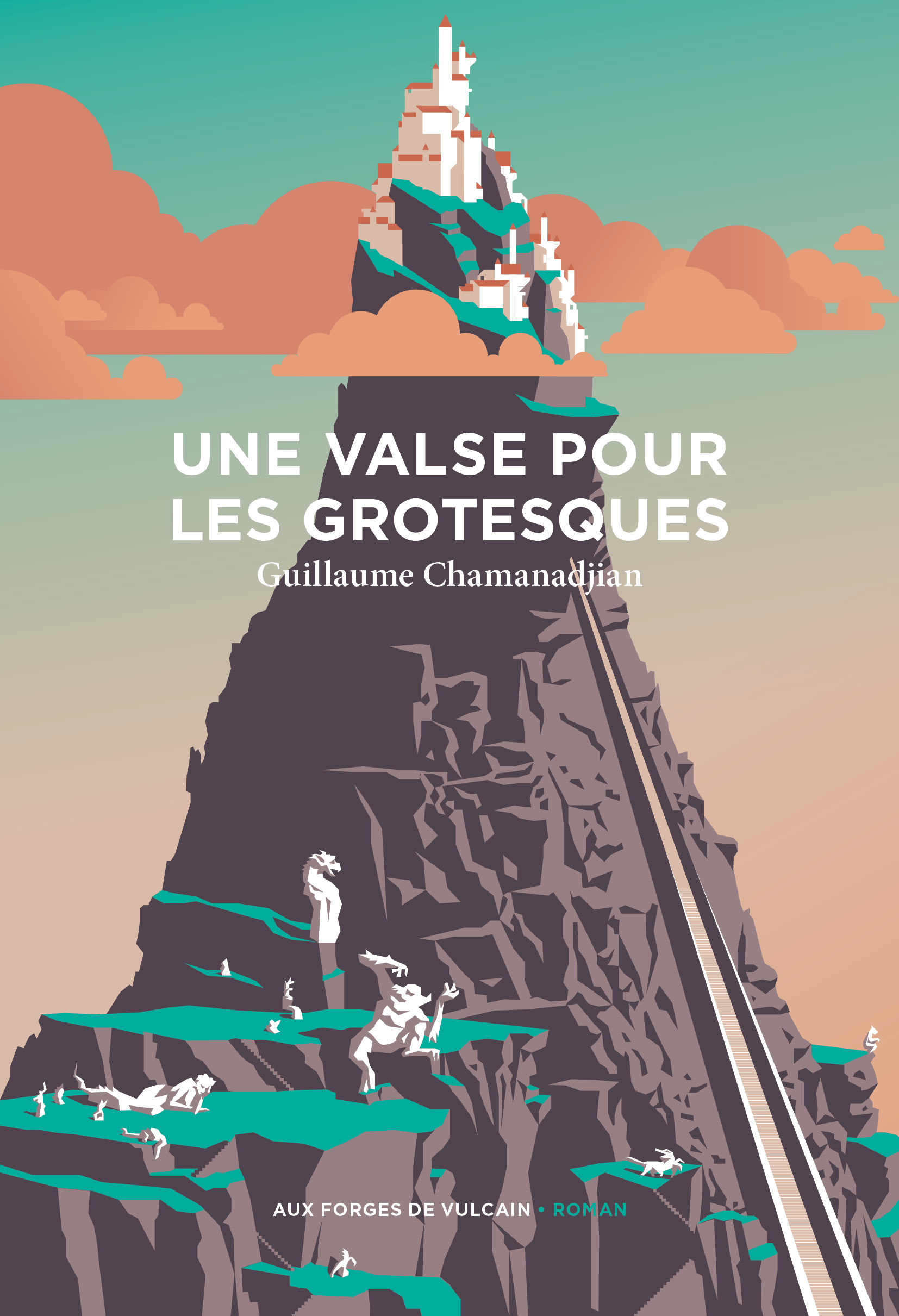 Couverture Une valse pour les grotesques, Guillaume Chamanadjian