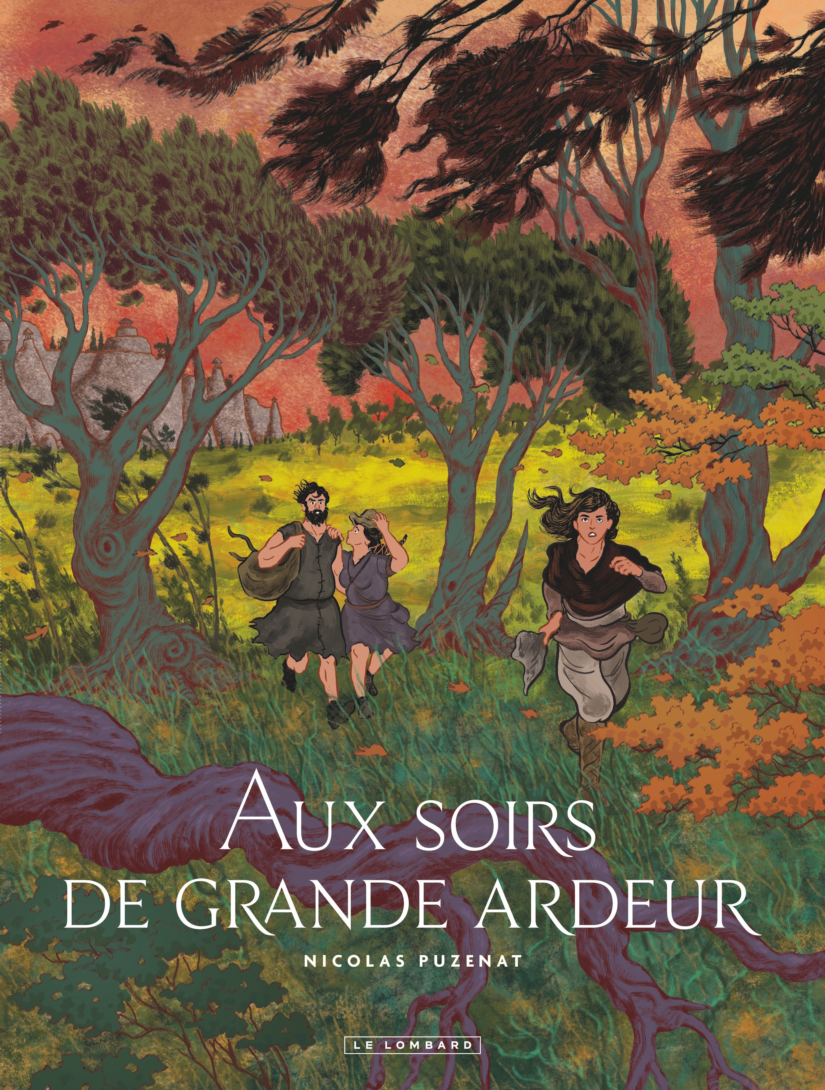 Couverture Aux soirs de grande ardeur