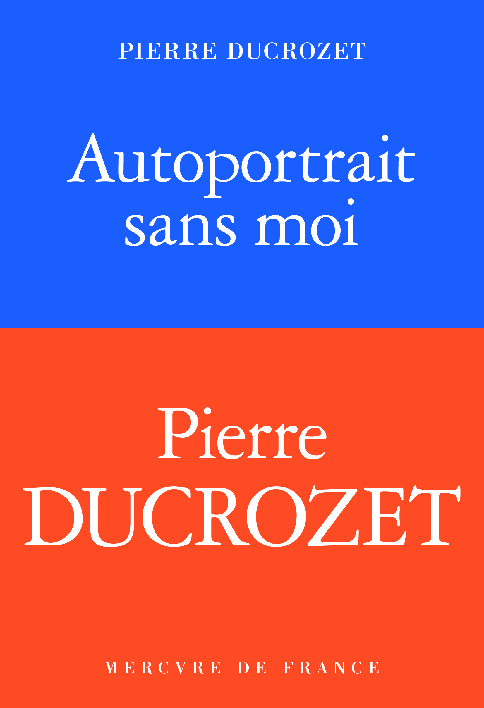 Couverture Autoportrait sans moi