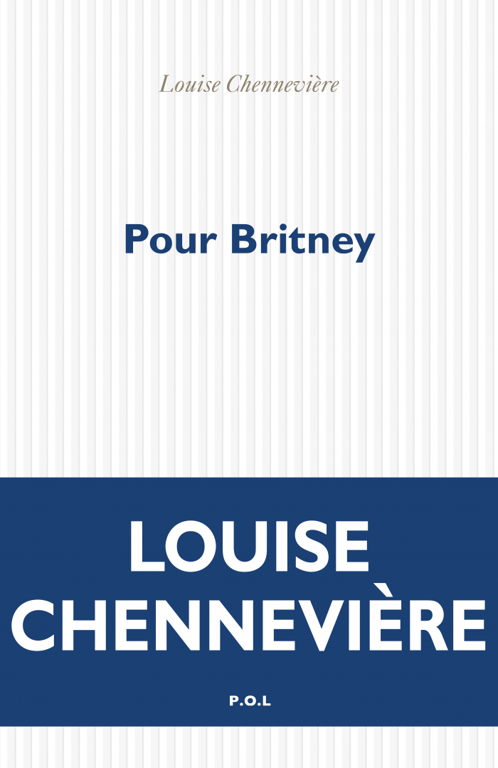Couverture Pour Britney, Louise Chennevière
