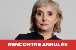 [ANNULÉ] Entretien littéraire avec Catherine Mavrikakis